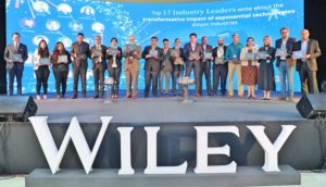Wiley Innovation Black book launch with authors on stage (Jan 31, 2019)