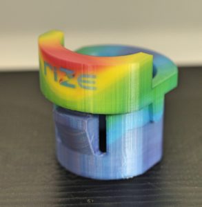 RIZE 3D printed part